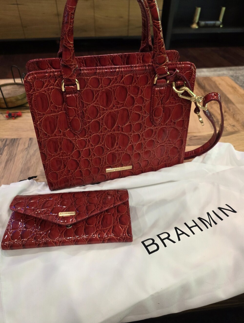 Brahmin Cami Bag ONLY!! Sriracha. NWOT. - Picture 8 of 8